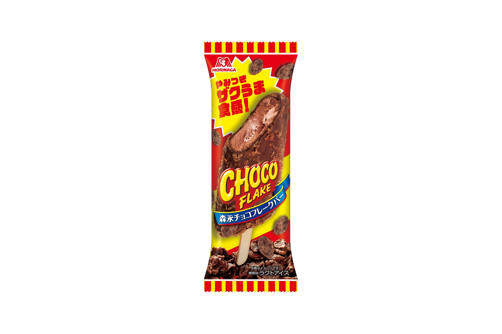 森永製菓チョコフレークアイスバー＜チョコ＞