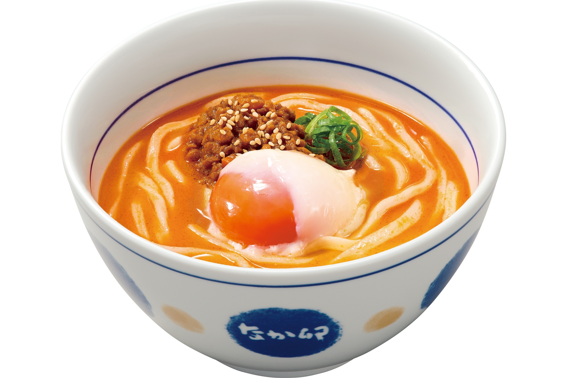 温たま担々うどん