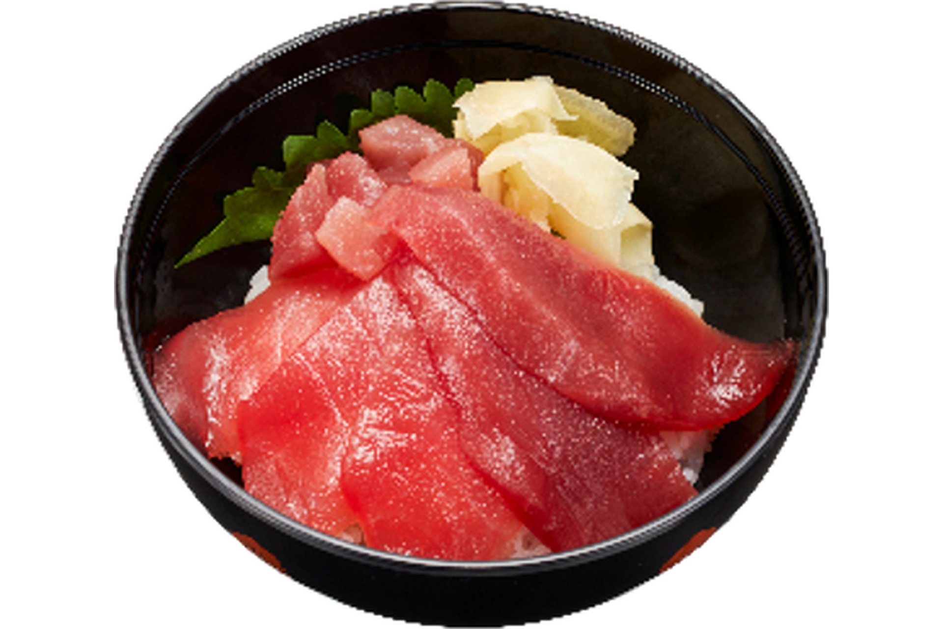 かっぱ寿司の「まぐろ2種食べ比べ 鉄火小丼」