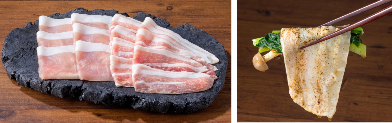 復活した「豚バラ」とも相性がよい