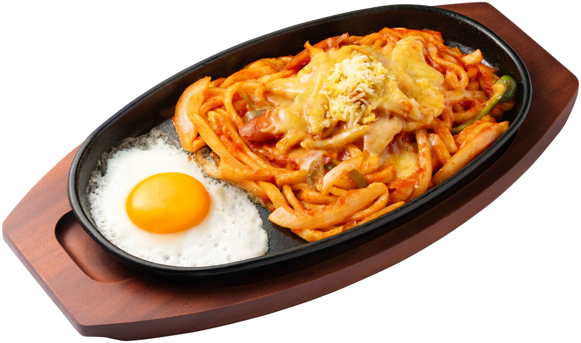 「チーズナポリタンうどん」（1155円）