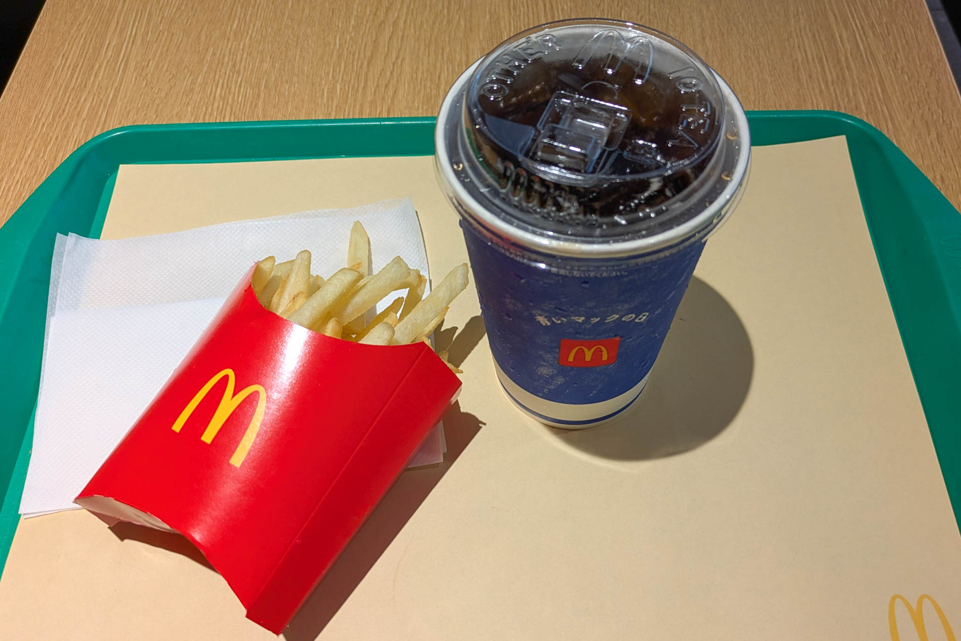マックフライポテトとドリンクがお得に楽しめる