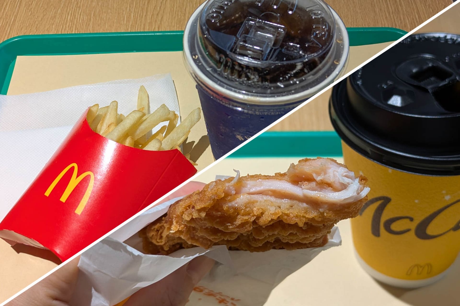 マクドナルドの「390ペア」を体験