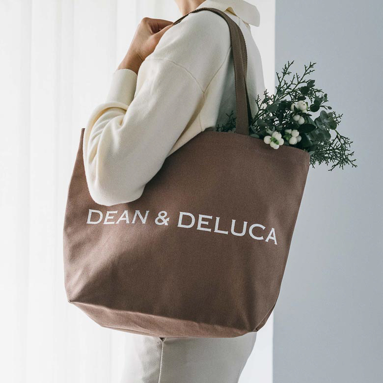 DEAN & DELUCA「チャリティートートバッグ」ココアブラウン Lサイズ（3300円）