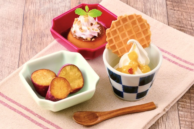 「お芋の甘味三彩」（769円）