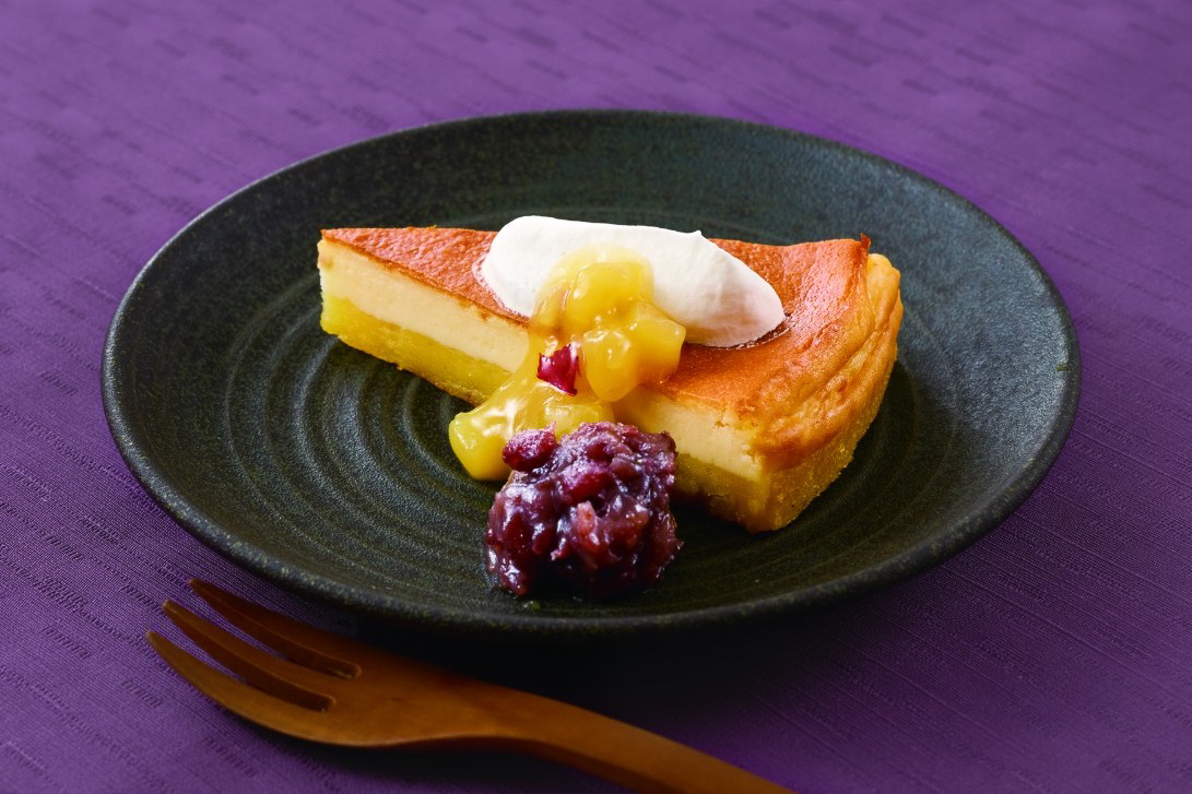 「お芋のチーズケーキ」（604円）