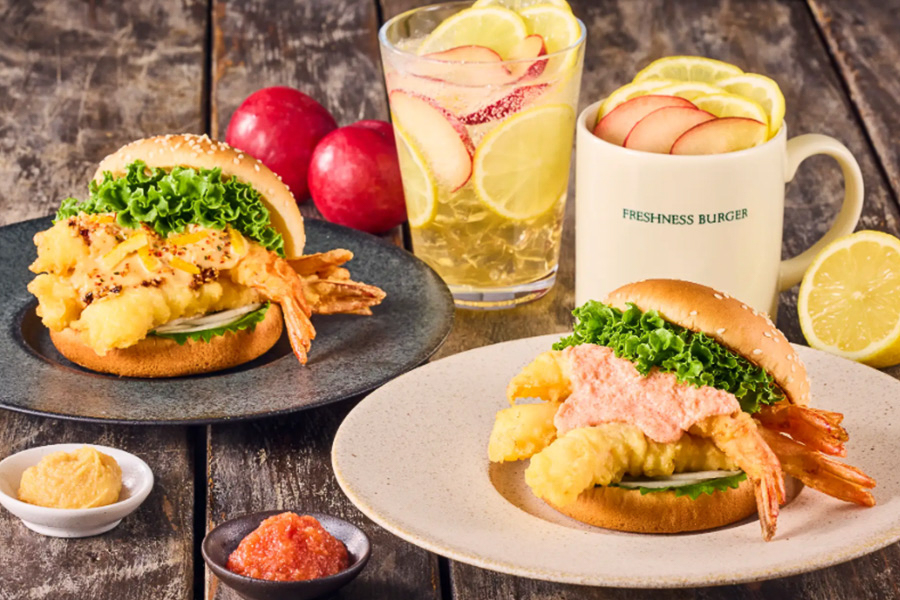 フレッシュネスバーガー「神の海老バーガー」