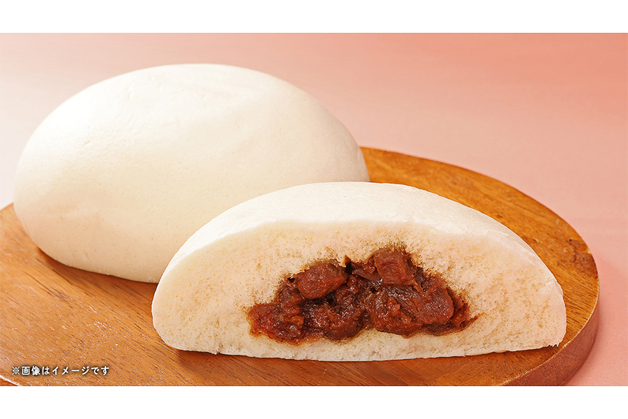 「大きなすき焼き風肉まん」（138円）