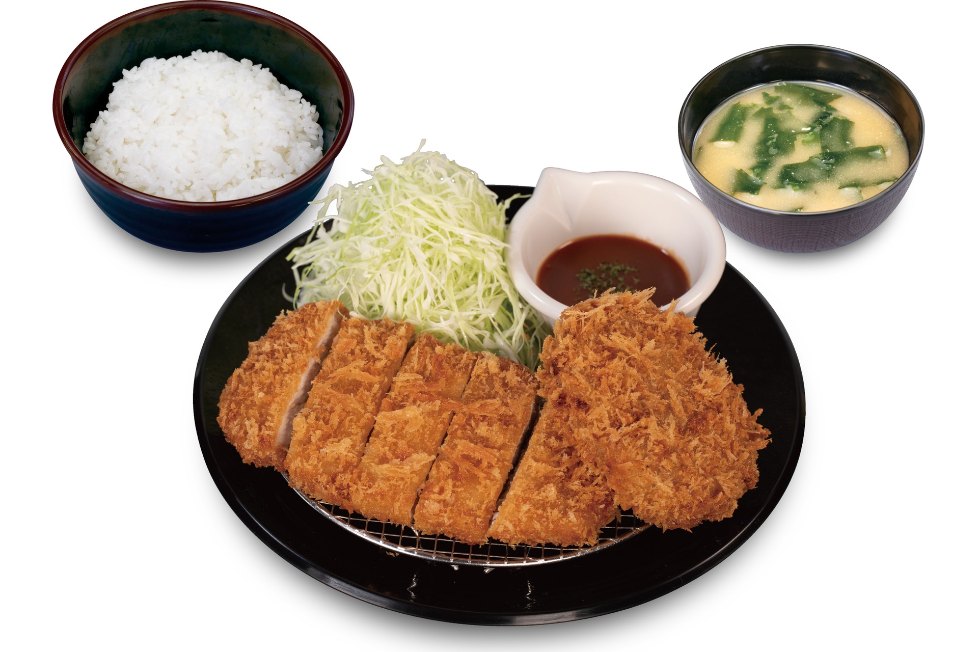 ロースかつ＆メンチかつ（デミソース）定食