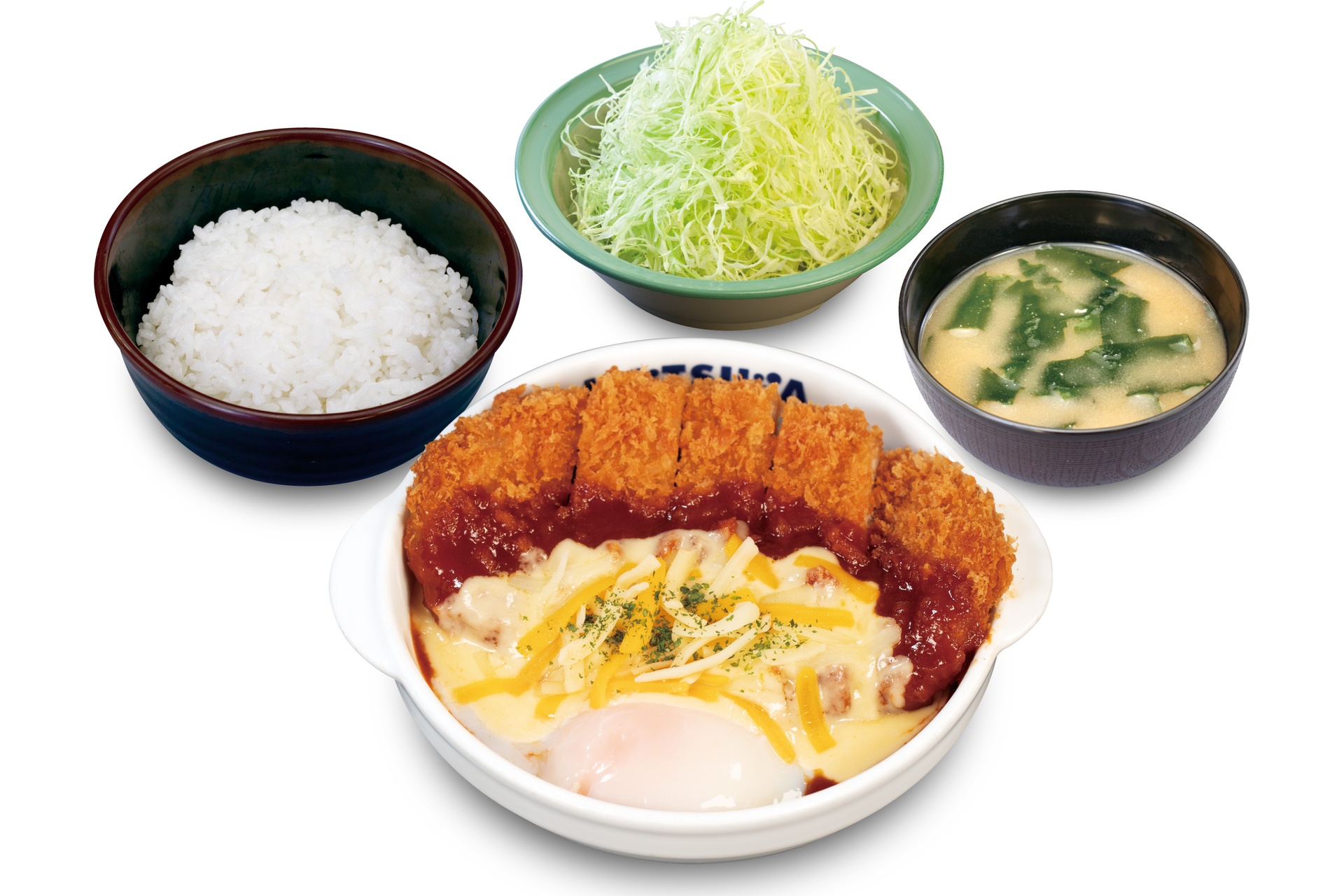 チーズデミロースかつ定食