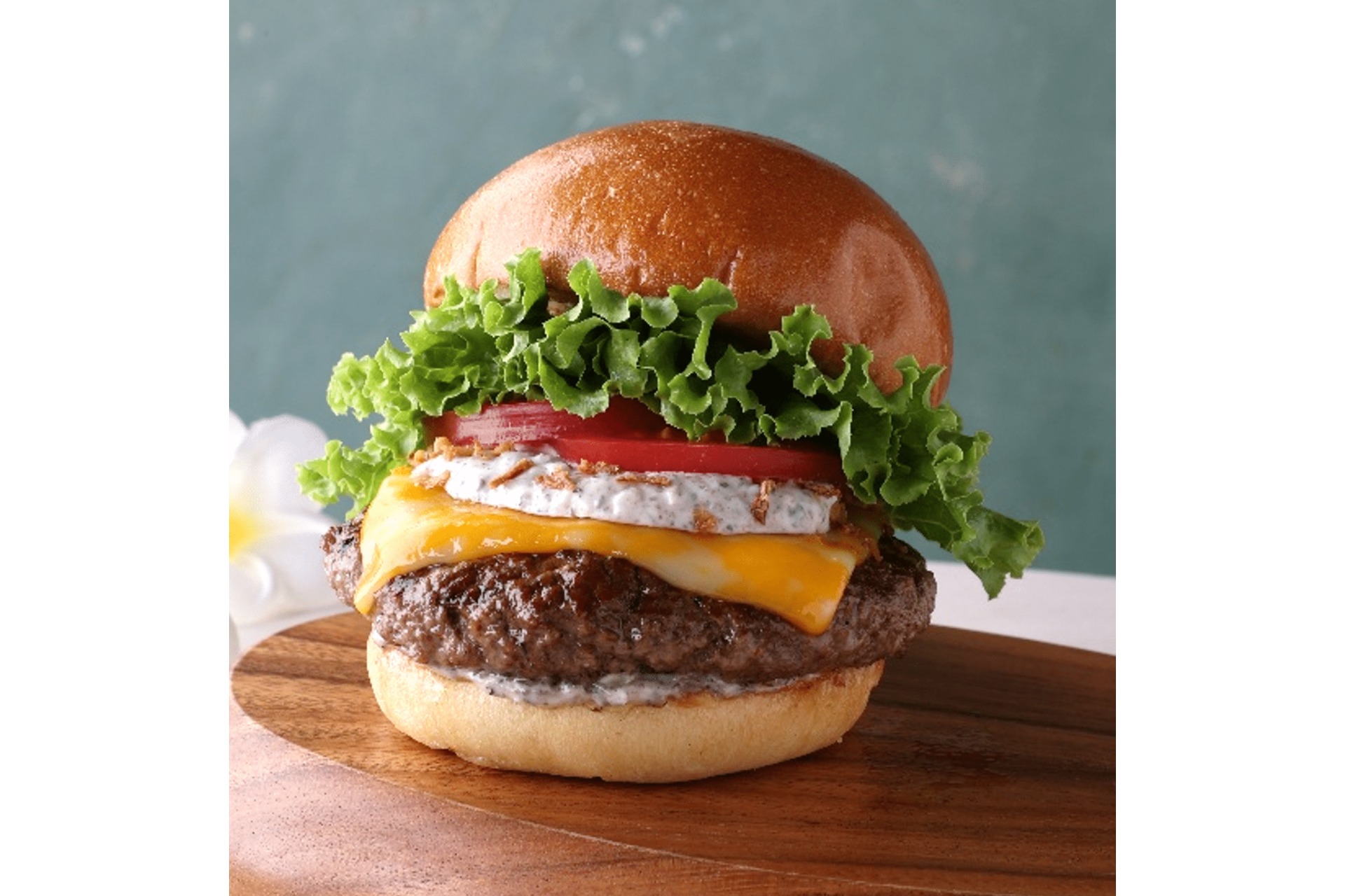 「トリュフ コルビージャック チーズバーガー」（1730円）