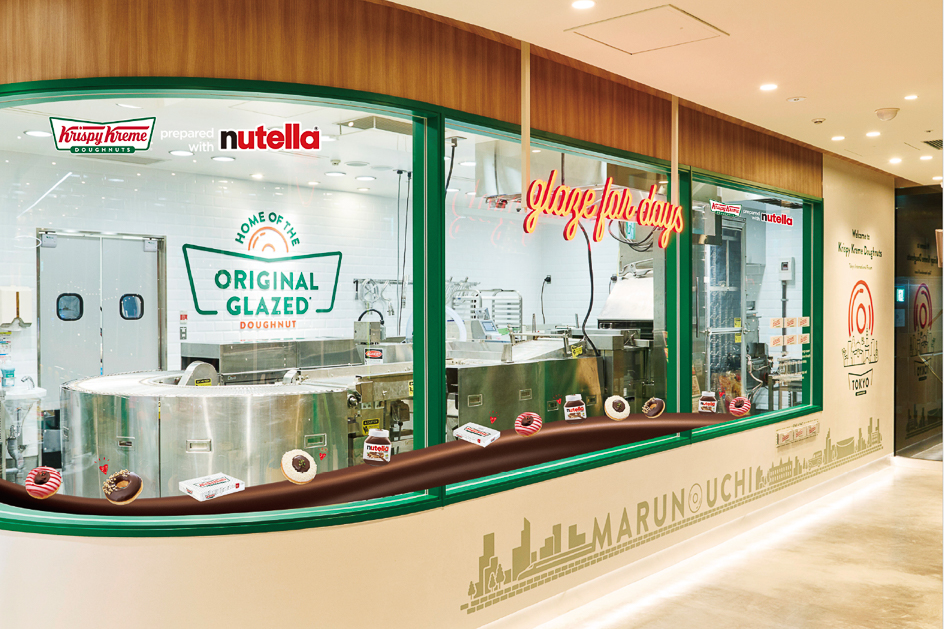クリスピー・クリーム・ドーナツ 東京国際フォーラム店（店内）