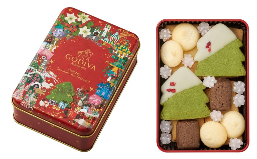 「ゴディバ ホリデー クッキー アソートメント」（2862円）