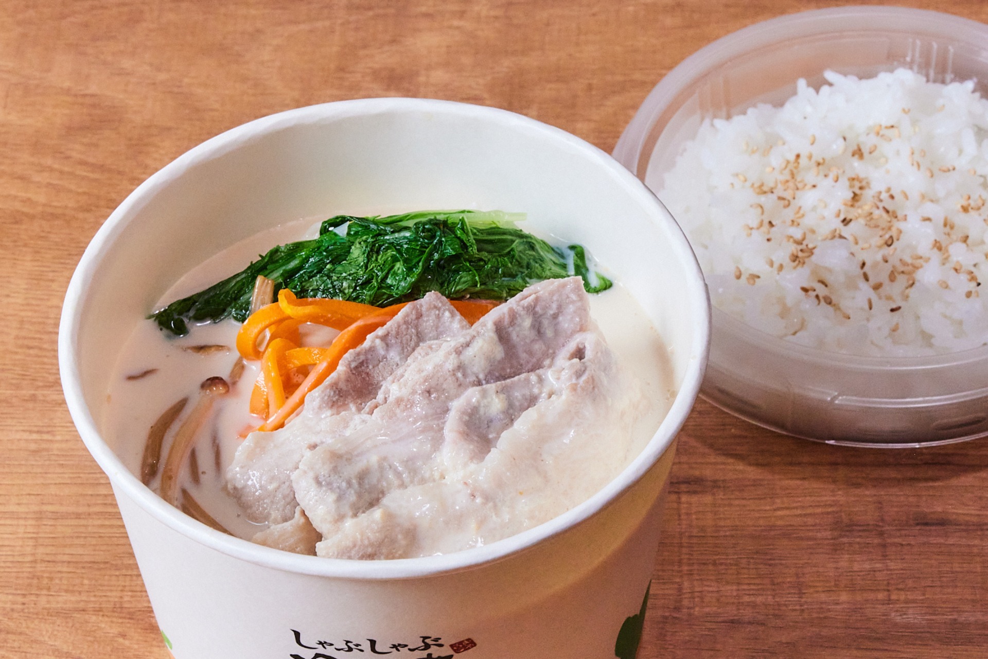 期間限定「豆乳ポルチーニ鍋」