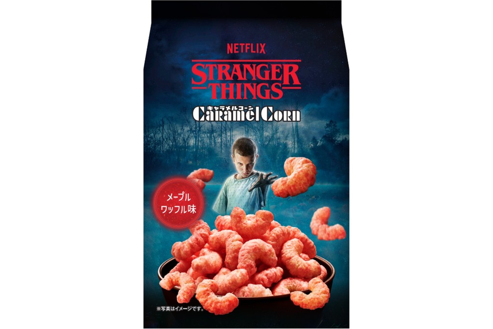 Netflix ストレンジャー・シングス キャラメルコーン メープルワッフル味