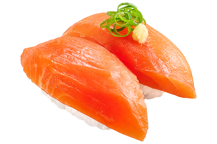 「青森育ちのサーモン食べ比べ」（260円～）