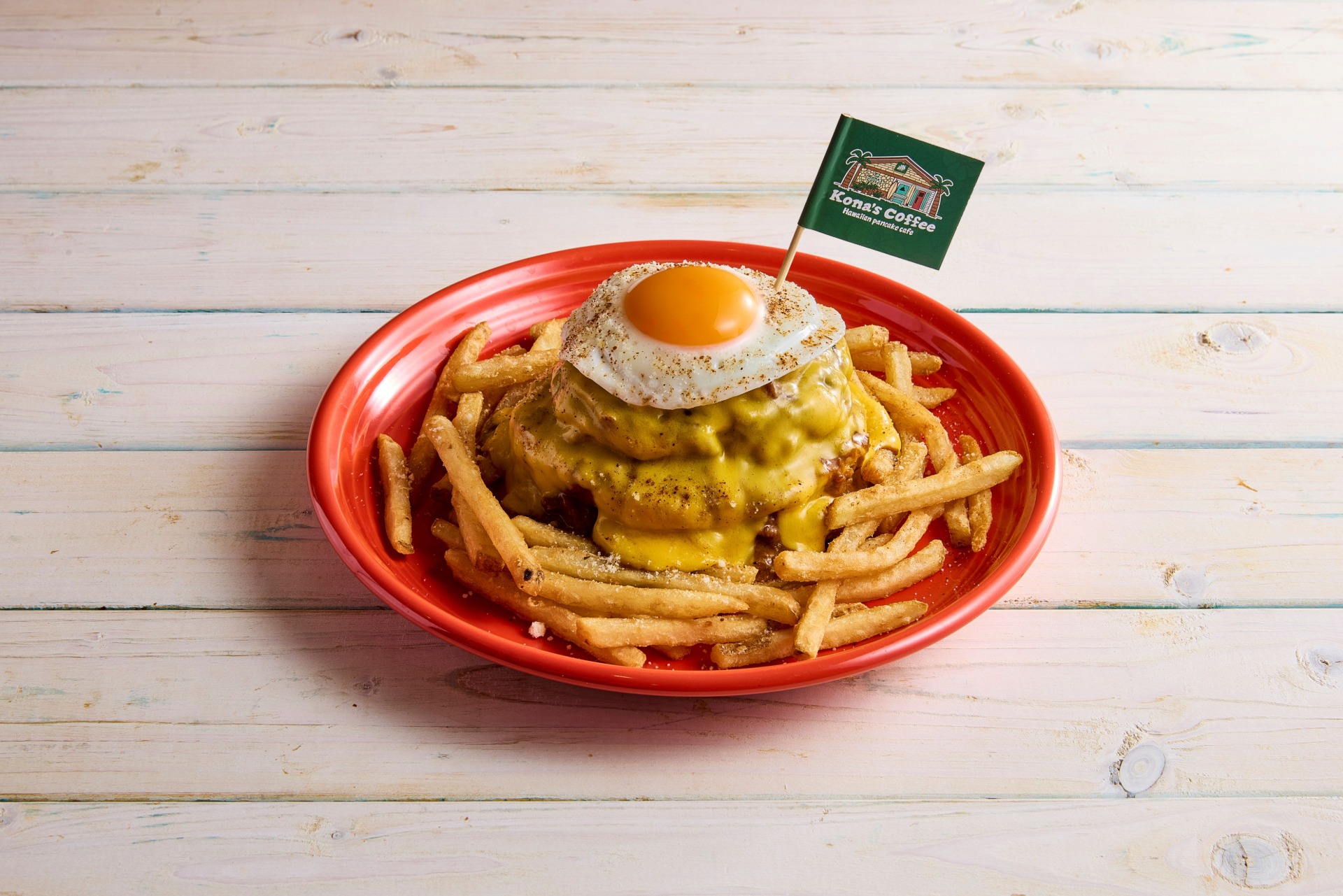 「チーズカレーハンバーグパンケーキ」（1859円）