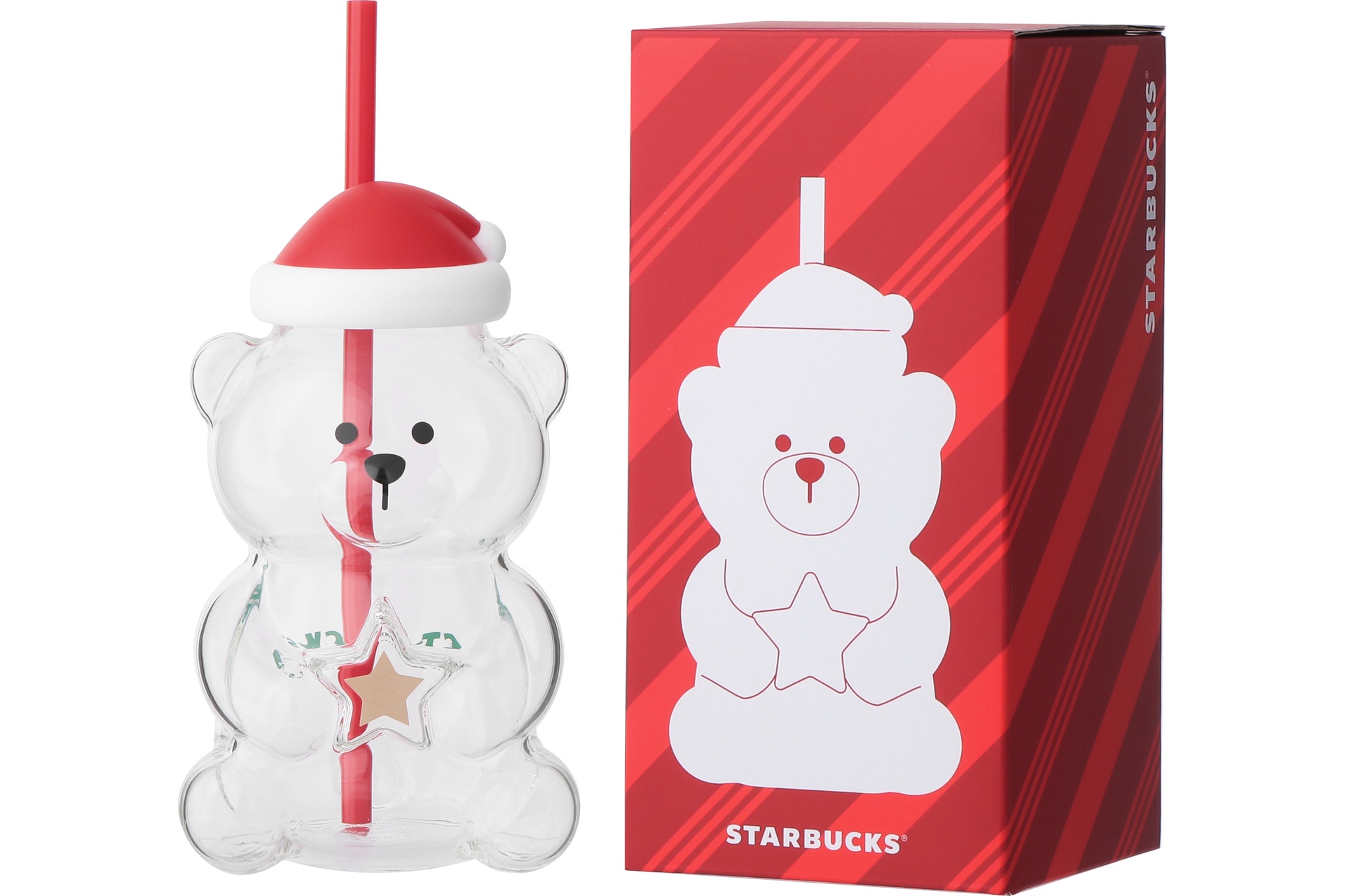 ホリデー2026ギフトボックス入りグラスタンブラーベアリスタ473mL