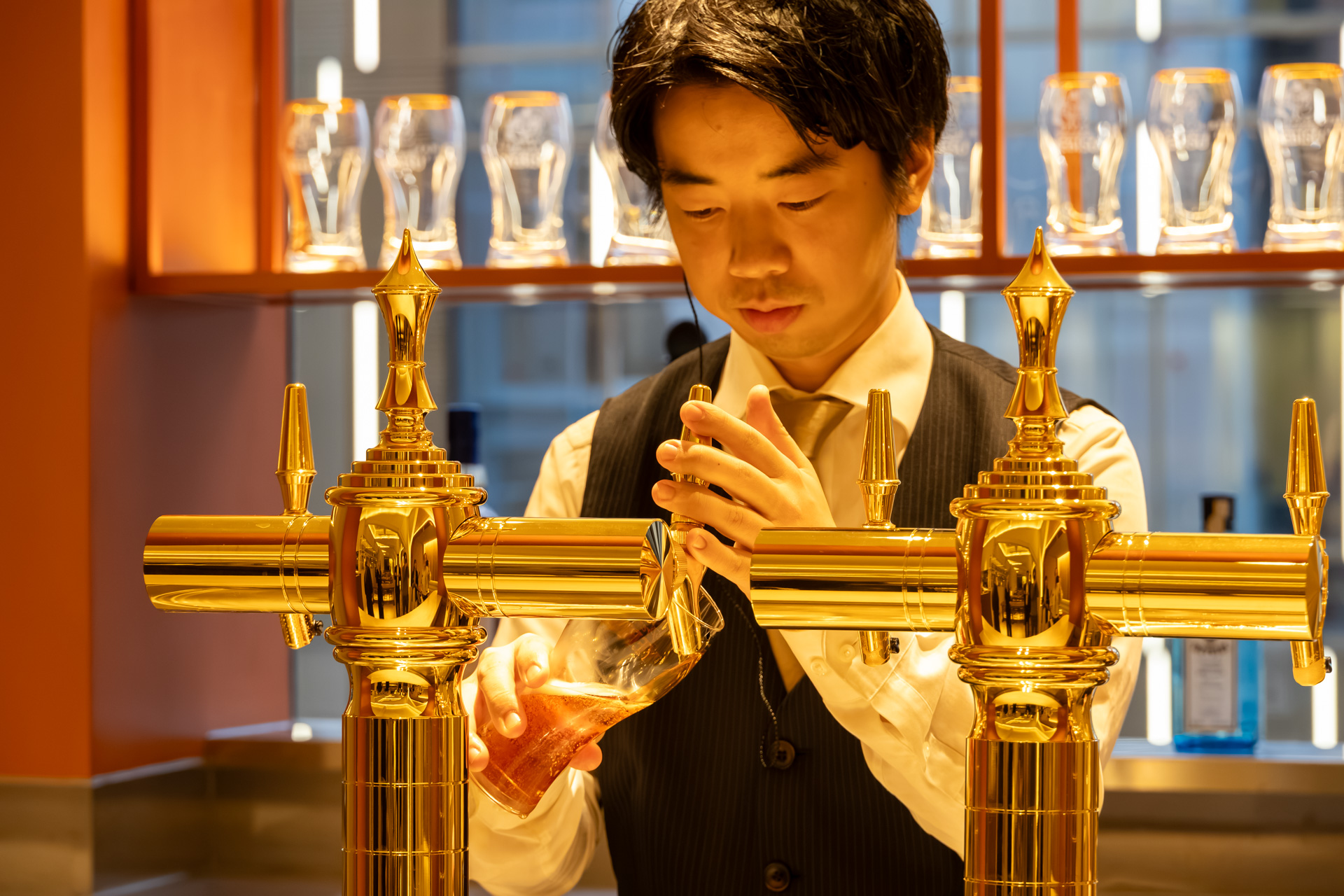 さまざまなヱビスビールが楽しめるのも同店の特徴