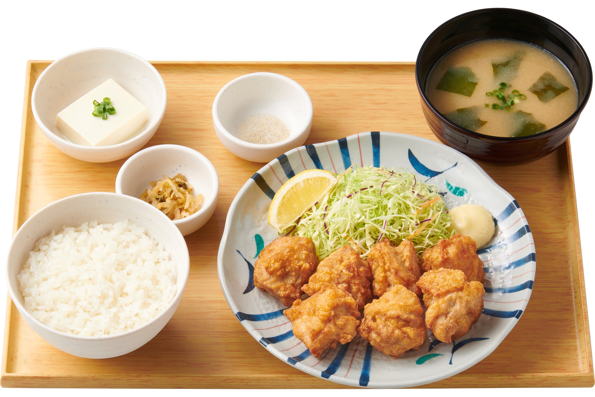 から揚げ定食