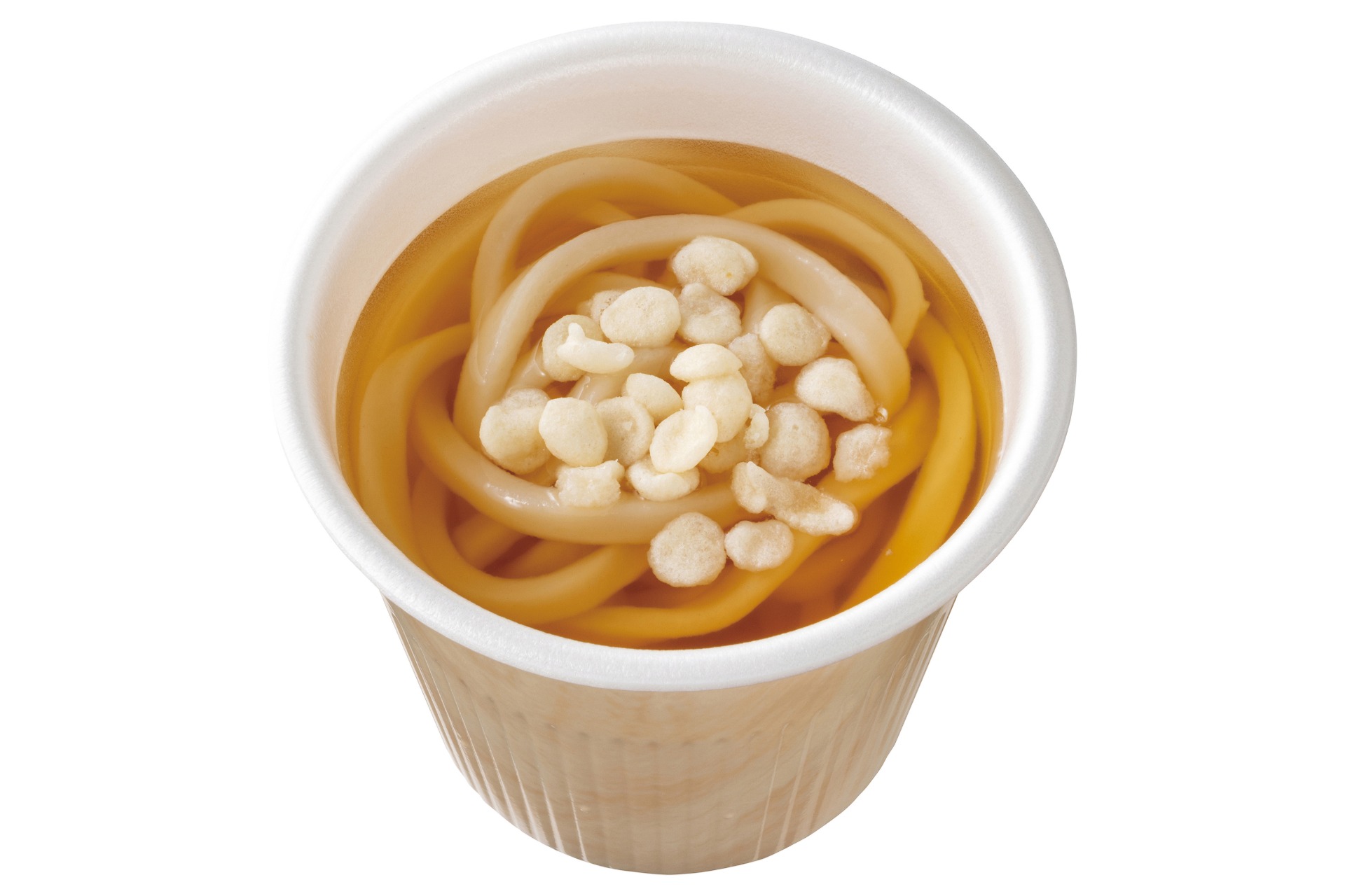 「だしを味わう ミニ素うどん」（100円）