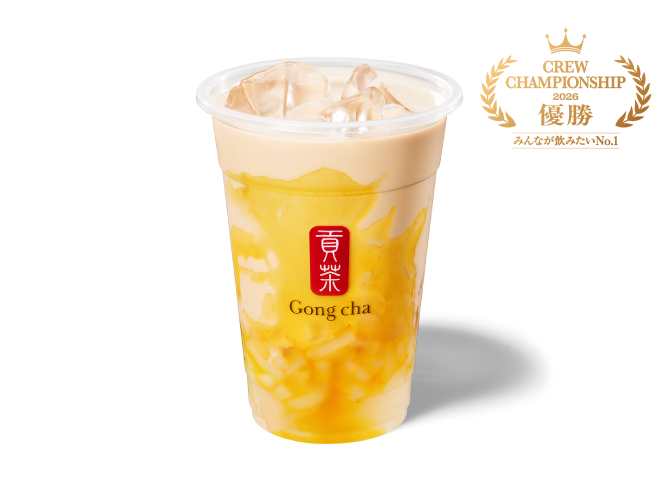 「華やぐ 梨＆りんご ミルクティー（ICED/M）」（690円）