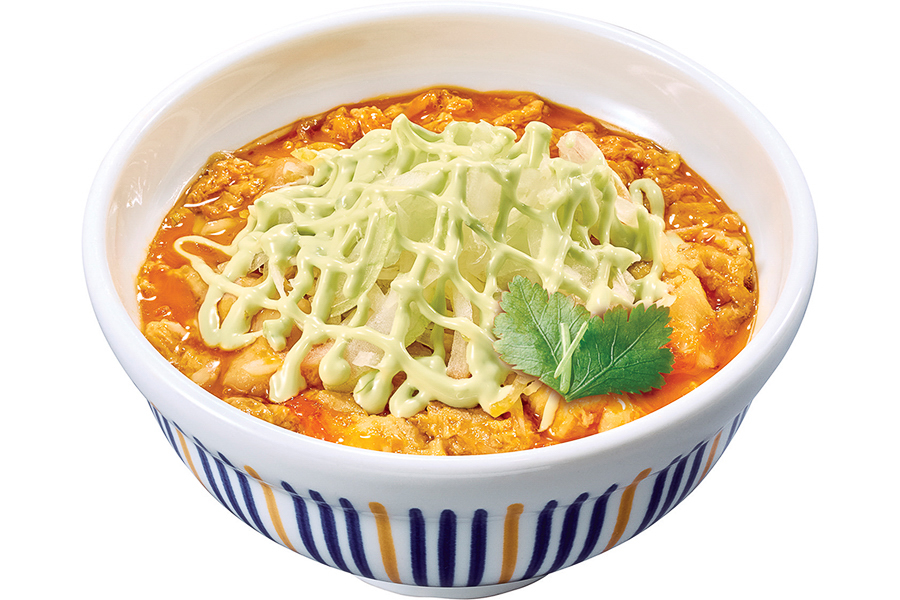 わさびマヨ親子丼