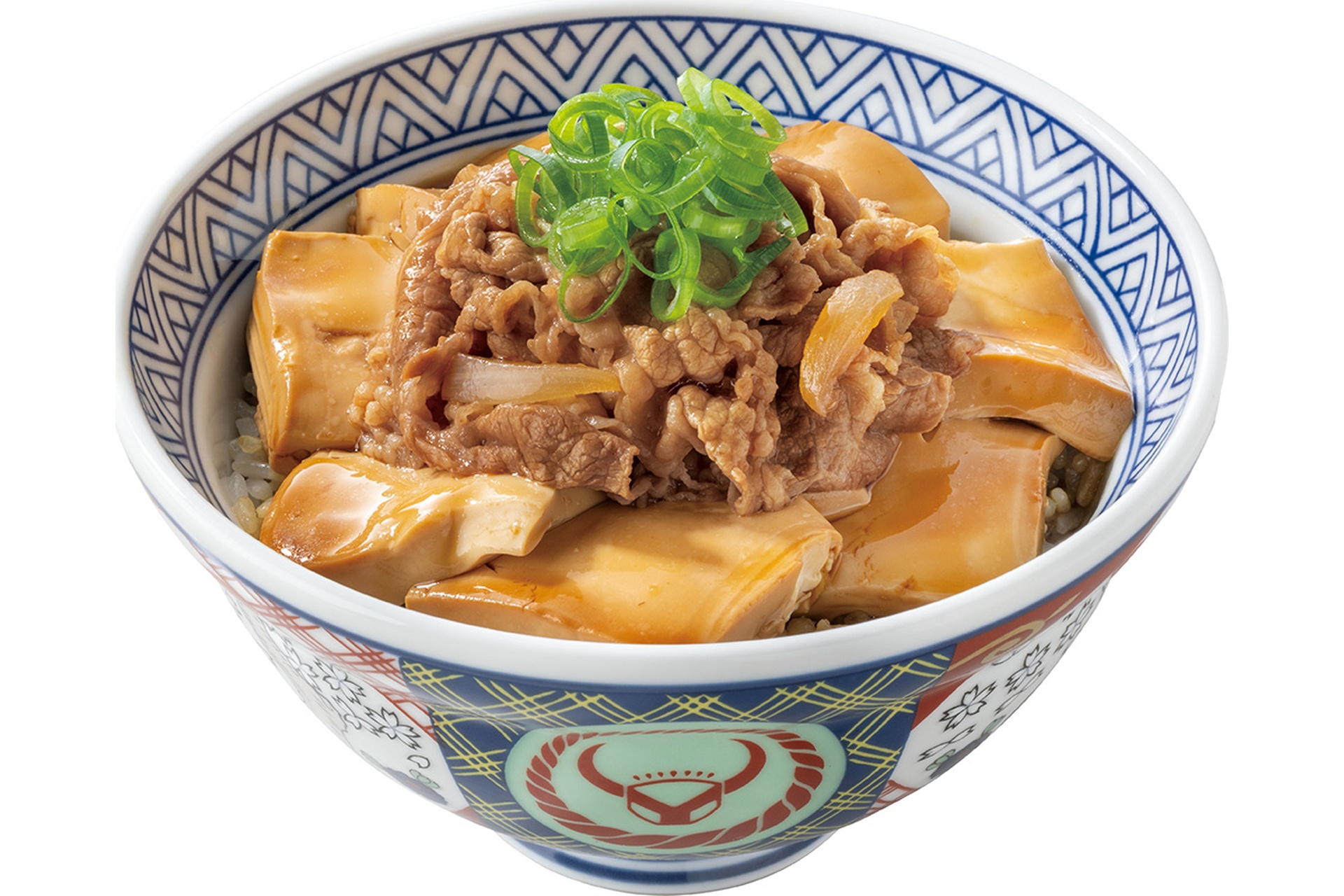 牛肉豆腐丼（並盛）