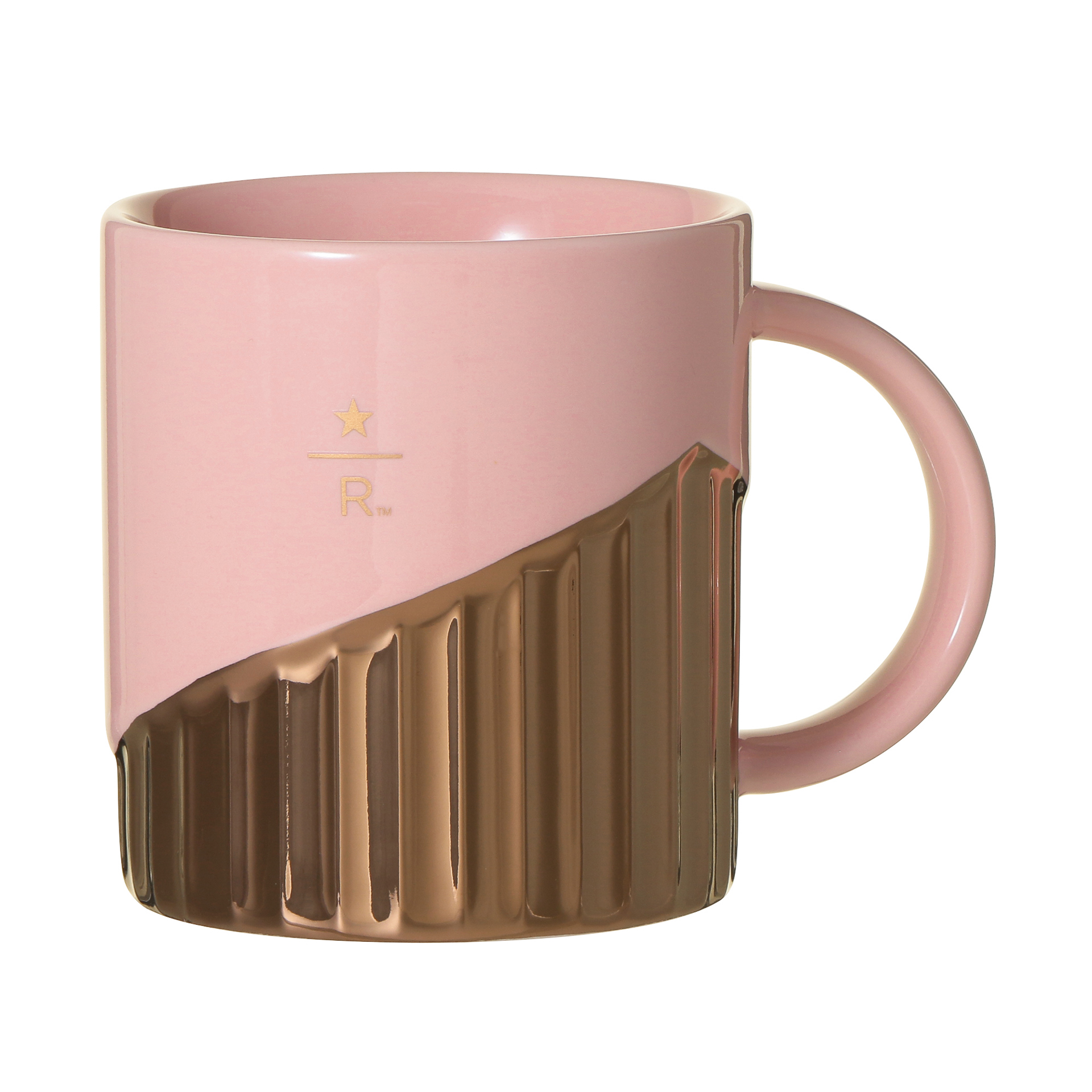 「スターバックス リザーブ マグ ピンク＆カッパー355ml」（3600円）