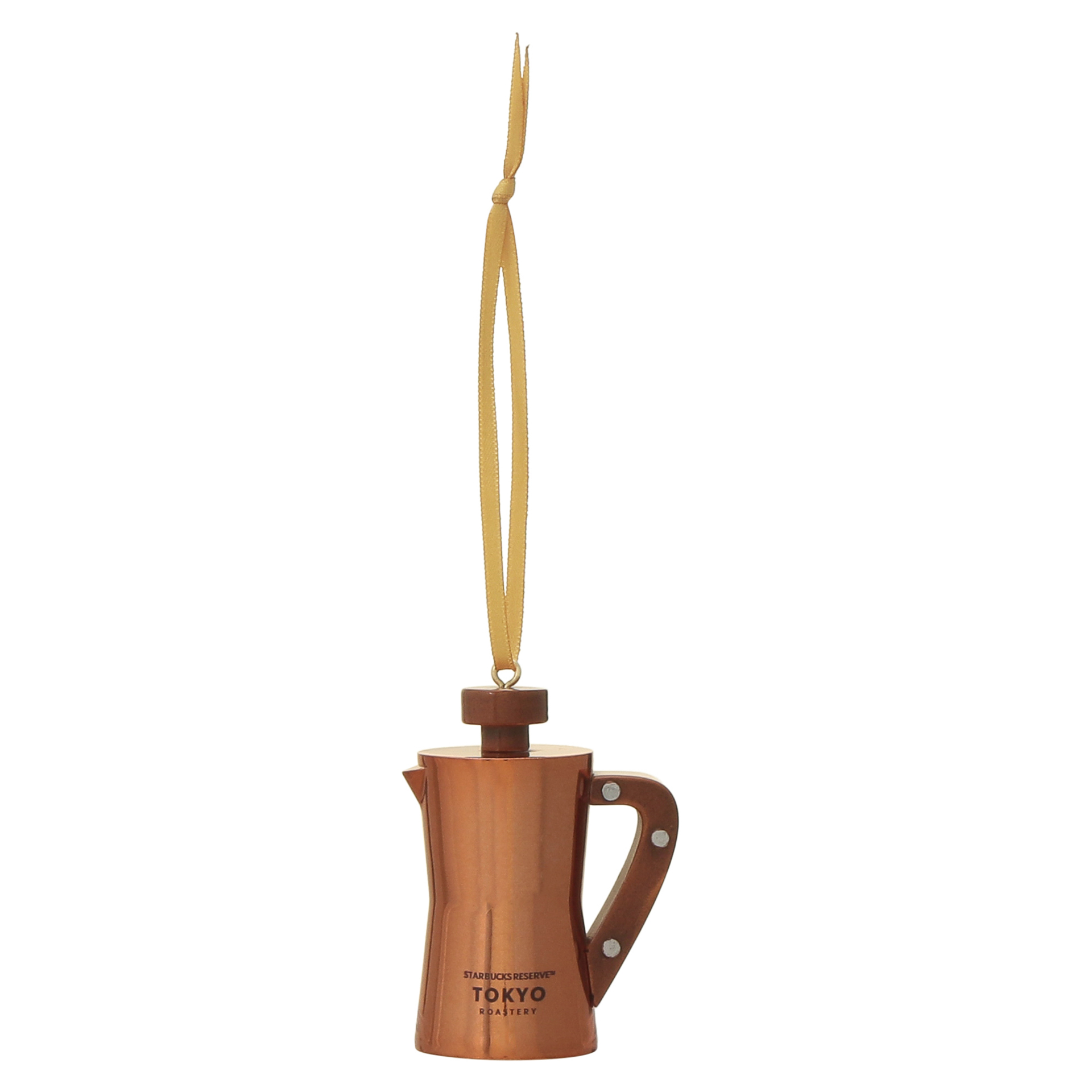 「スターバックス リザーブ ロースタリー オーナメント コーヒープレス」（2300円）