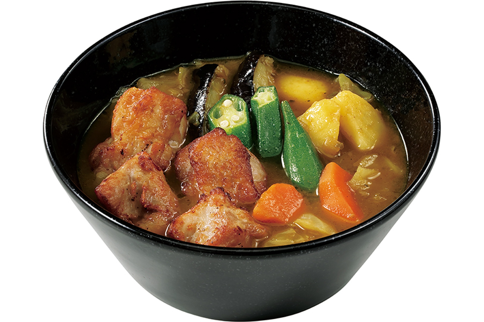 ココイチの「ローストチキンスープカレー」