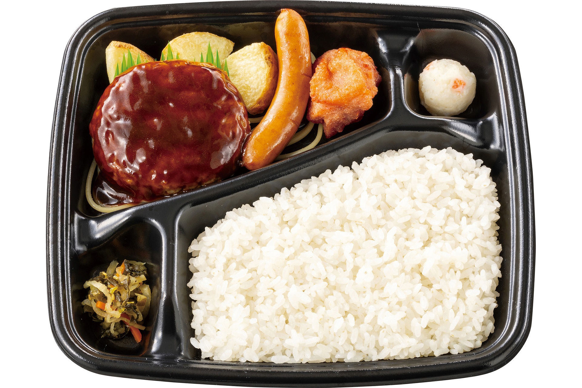 デミハンバーグミックス弁当