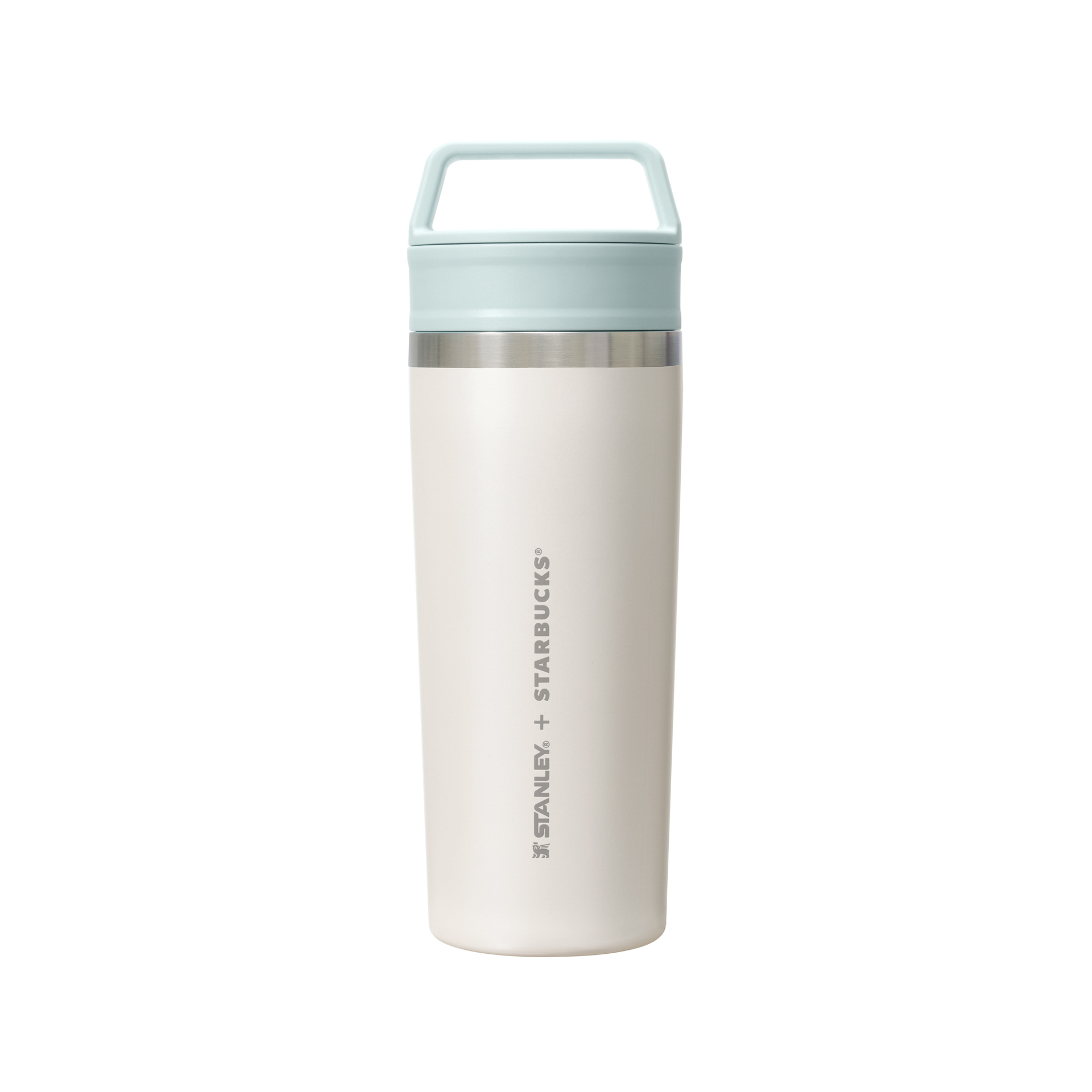 「ステンレスボトルSTANLEYペールホワイト473ml」（6350円）