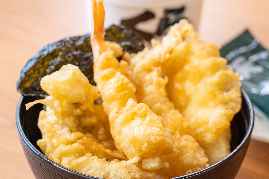 くら寿司「くらランチ」の「ランチ 天丼セット」