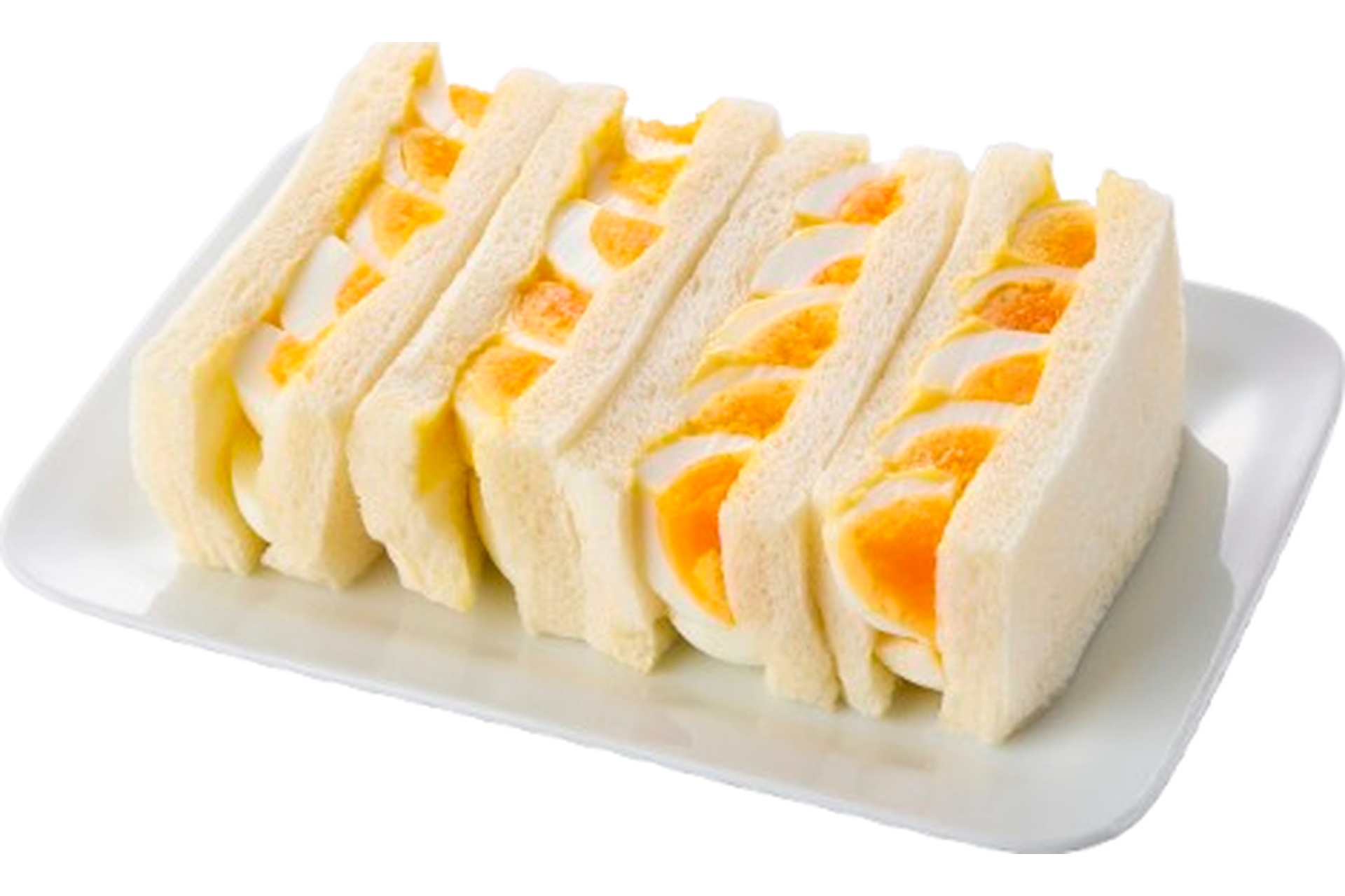 とろ～り半熟ゆで卵まるごと5個サンド（増量イメージ）
