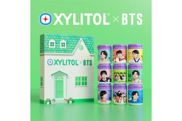 ロッテ、“BTSデザイン”の「キシリトール×BTS 7 Scenesボトル