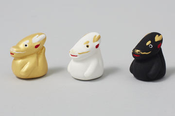 スターバックス　福玉　7種セット（卯、辰、クロ、シロ、ミケ、駒犬、這児）干支 スターバックス「縁起物チャーム 甲辰歳 干支土鈴」京都府内3