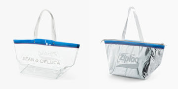 DEAN & DELUCA ビームス　ジップロック　トートバッグ　保冷バッグ 昨年数分で完売した幻のクーラーバッグ＜Ziploc® × DEAN