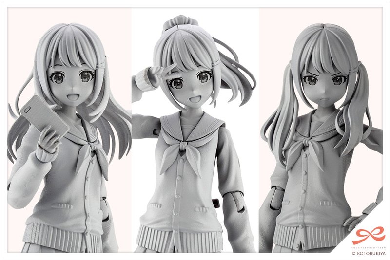 コトブキヤが今春発表した“普通の女の子プラモデル”<a href="https://sousaishojoteien.com/" class="n" target="_blank">「創彩少女庭園」</a>（<a href="https://game.watch.impress.co.jp/docs/news/1252892.html" class="n" target="_blank">参考記事</a>）。フィギュアの“劇的な瞬間の切り取り”の素晴らしさと、多彩なポージングを可能にするプラモデルのそれぞれの強みを活かしたプロダクトです