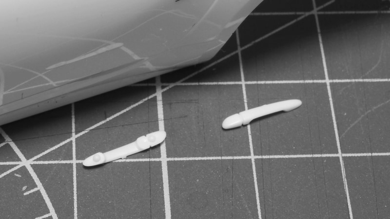 別パーツ化されたおかげでこのディテール感が出せている。興奮して鼻息で飛ばしたら紛失間違いなし