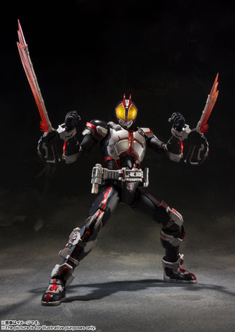 メカニカル感が増した「仮面ライダーファイズ」のアクションフィギュア