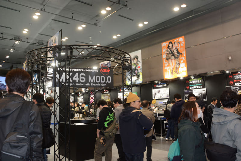 東京マルイは様々な会場に出展しているが、単独イベント「東京マルイフェスティバル」はやはり力が一番入っている