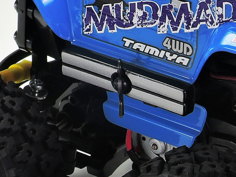 マグネットを使用したボディキャッチで、ボディの脱着も手軽にできる。キャッチピンを使えば、より確実にボディを固定できる