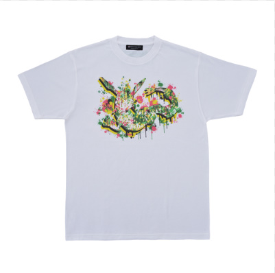 Tシャツ Pokémon Center SHIBUYA Graffiti Art レックウザ シルエット