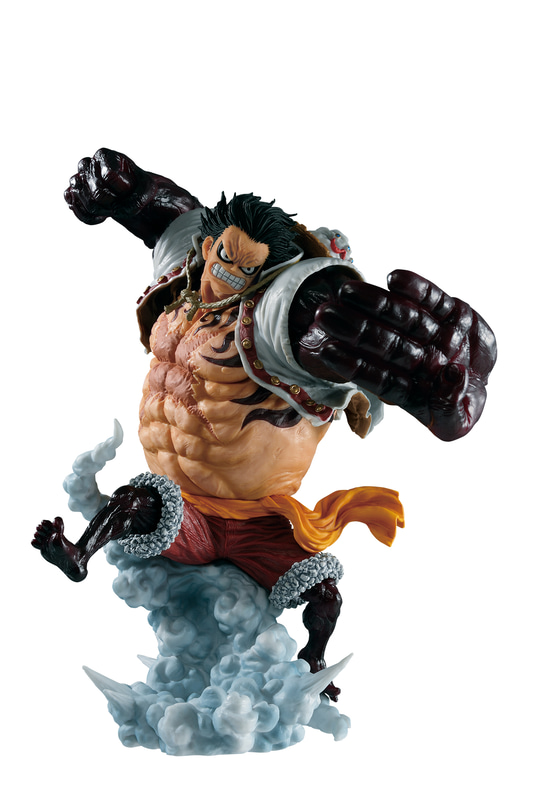 B賞：ルフィ ギア4―バウンドマン―フィギュア(全1種) 約22cm