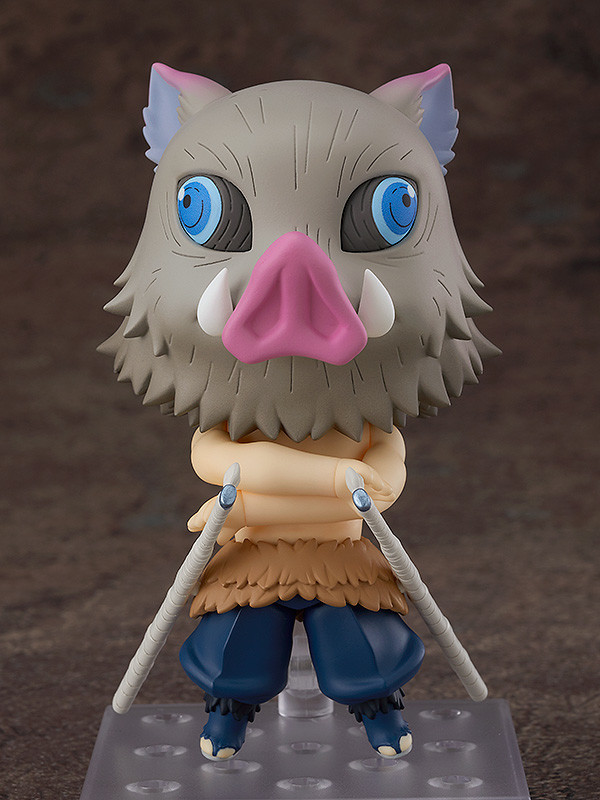 「ねんどろいど 我妻善逸 」（別売）、「ねんどろいど 竈門炭治郎」（別売）とあわせて飾ることも！