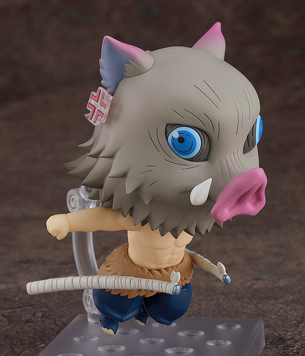 「ねんどろいど 我妻善逸 」（別売）、「ねんどろいど 竈門炭治郎」（別売）とあわせて飾ることも！