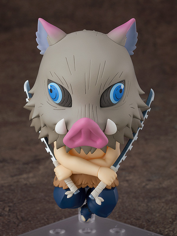 「ねんどろいど 我妻善逸 」（別売）、「ねんどろいど 竈門炭治郎」（別売）とあわせて飾ることも！