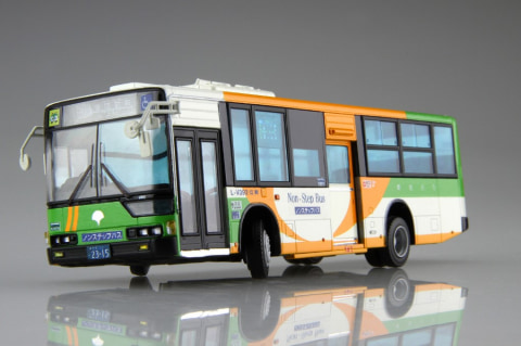 バスプラモデル新品 東京都交通局／京成タウンバス “キャプテン翼”ラッピングバス