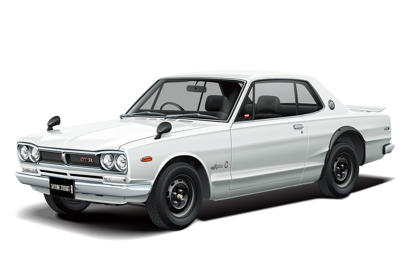 No.26 1/24 ニッサン KPGC10 スカイラインHT2000GT-R '71